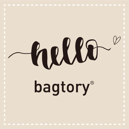 bagtory HELLO Boxy Lunch Organizer, Tote Bag (Coral Pink Lace)