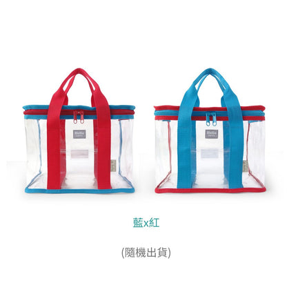 Hello Boxy lunch bag | Small tote bag (BX) | Transparent & clear HD PVC storage bag