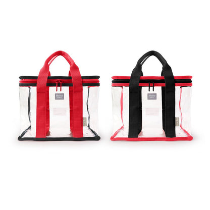 Hello Boxy lunch bag | Small tote bag (BX) | Transparent & clear HD PVC storage bag