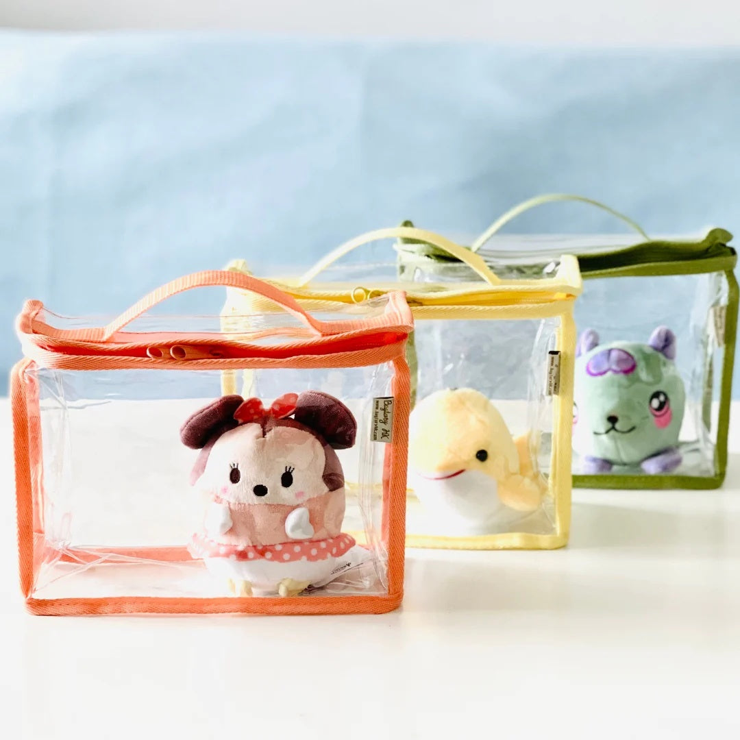 Convenient and Easy-to-carry toy bag (4L) | Transparent & Clear PVC body | P series