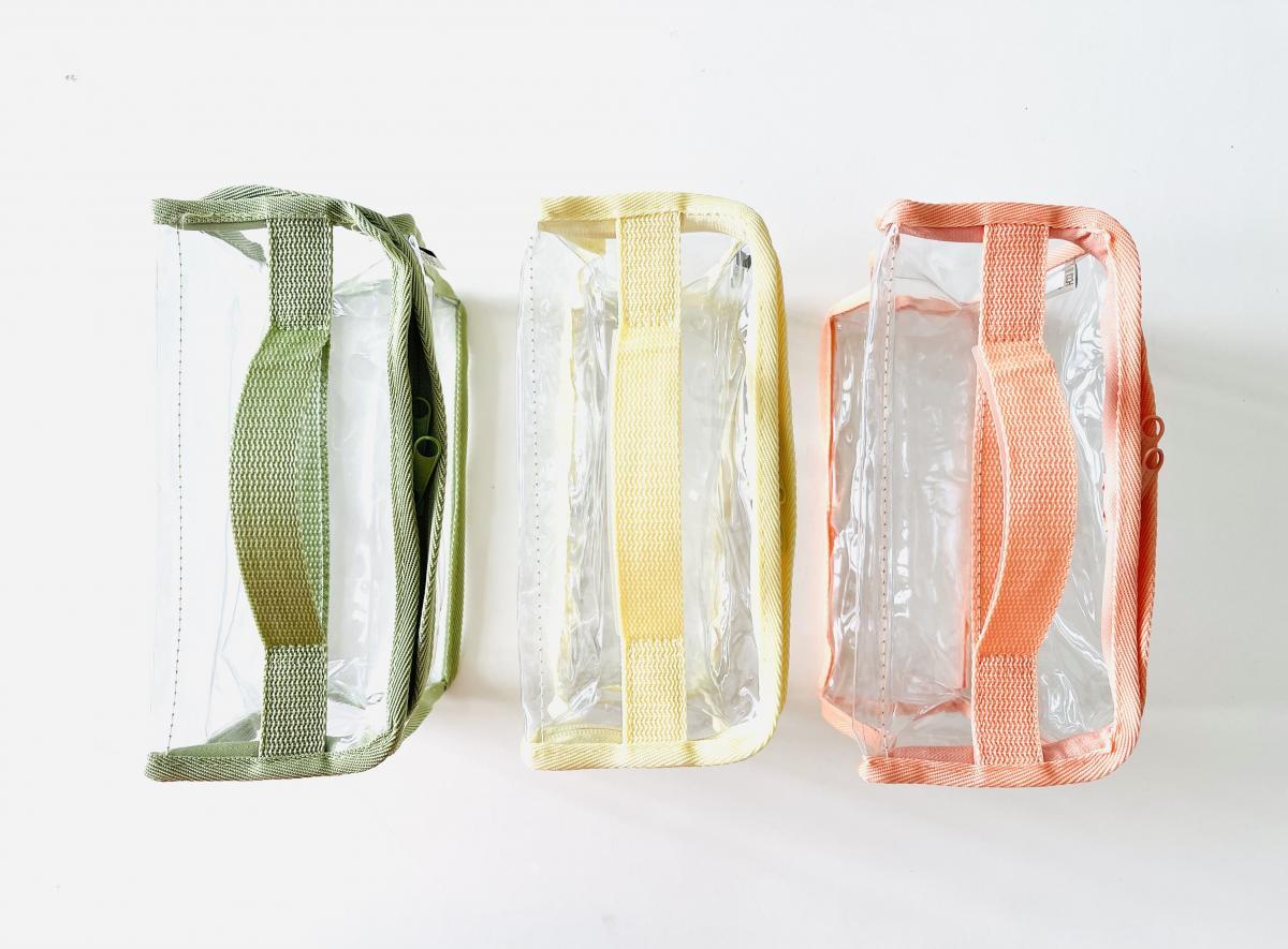 Convenient and Easy-to-carry toy bag (4L) | Transparent & Clear PVC body | P series