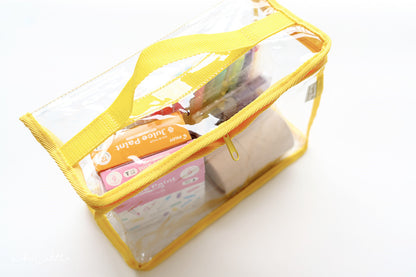 Convenient and Easy-to-carry toy bag (7L 10L 15) | P series | Transparent & Clear HD PVC storage bag