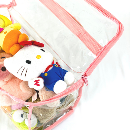 Convenient and Easy-to-carry toy bag (7L 10L 15) | P series | Transparent & Clear HD PVC storage bag