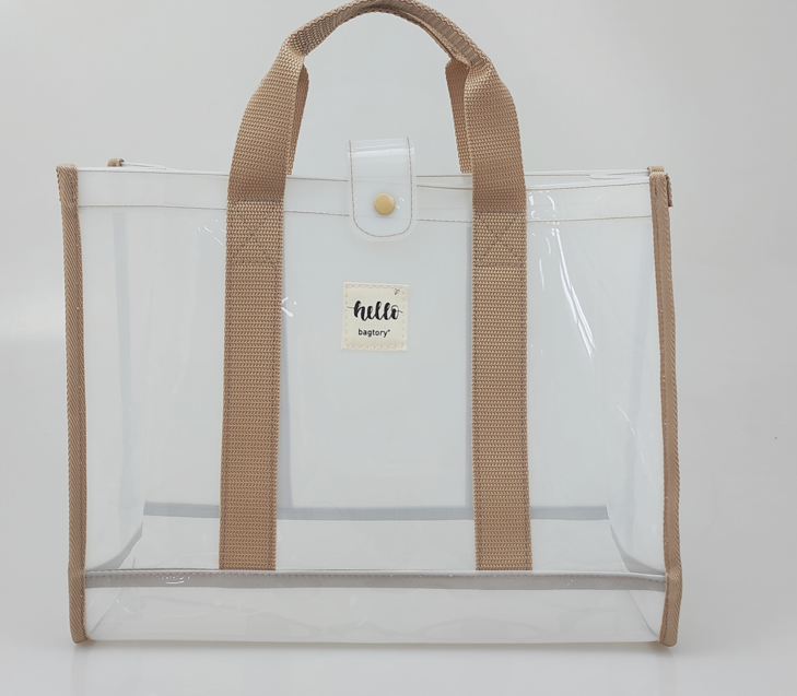 Hello Backy & Hello Toteby (colored and semi-transparent PVC body )